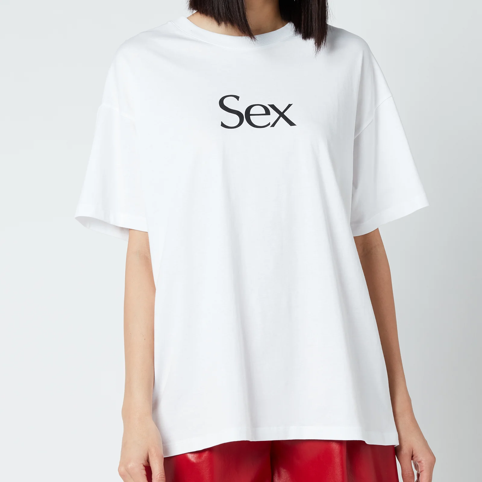 More Joy Women's Sex T-Shirt - White Image 1