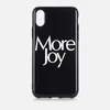 More Joy Women's More Joy iPhone X Case - Black - Image 1