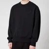 AMI Men's De Coeur Tonal Crewneck Sweatshirt - Black - Image 1
