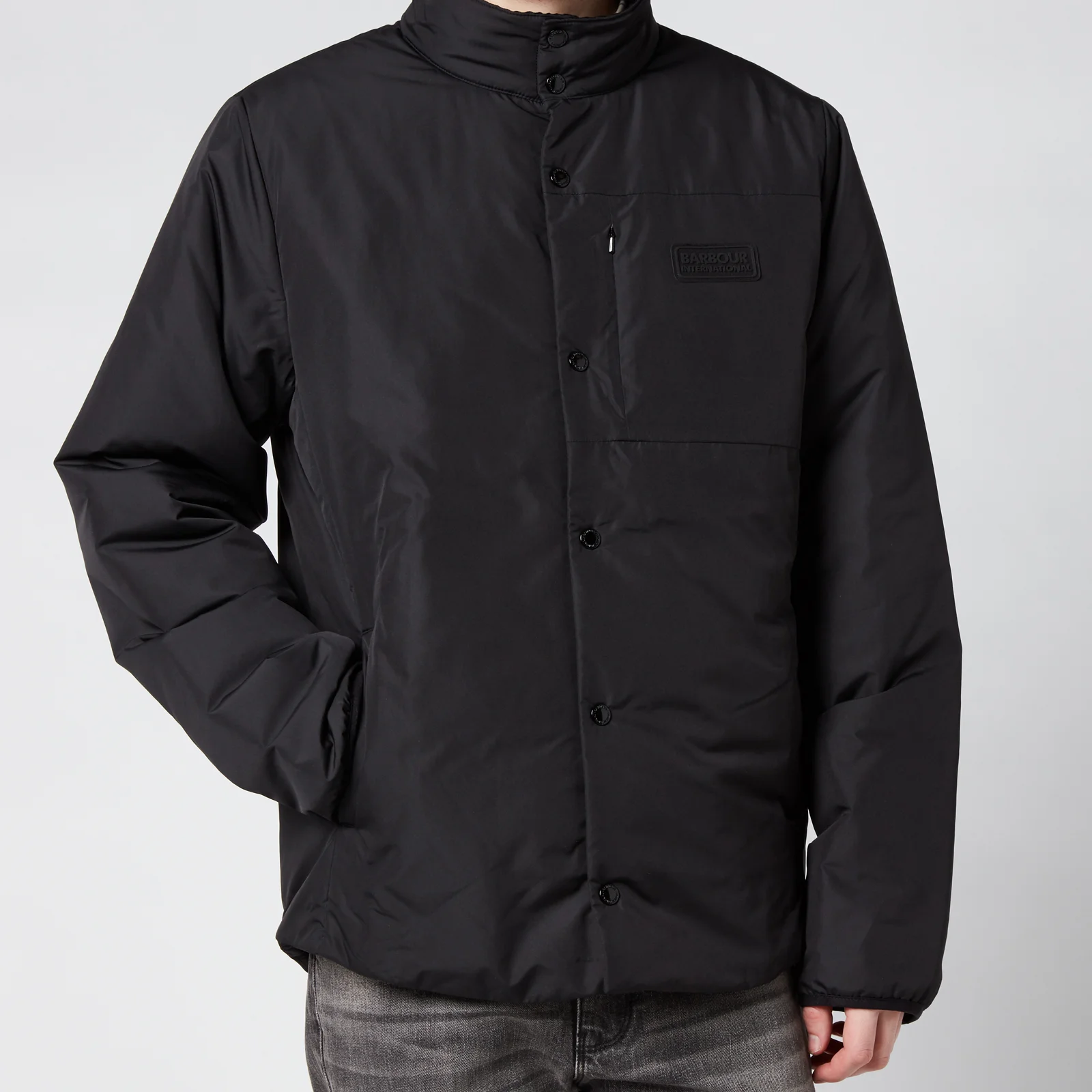 Barbour International Men's Viewforth Quilt Jacket - Black Image 1