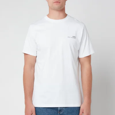 A.P.C. Men's Item T-Shirt - White