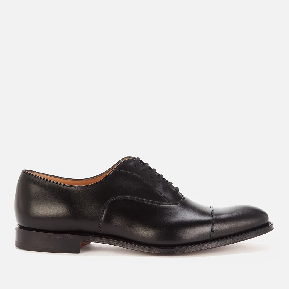 Church's Men's Dubai Leather Toe Cap Oxford Shoes - Black Image 1