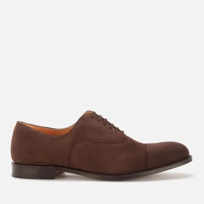 Church's Men's Dubai Suede Toe Cap Oxford Shoes - Brown