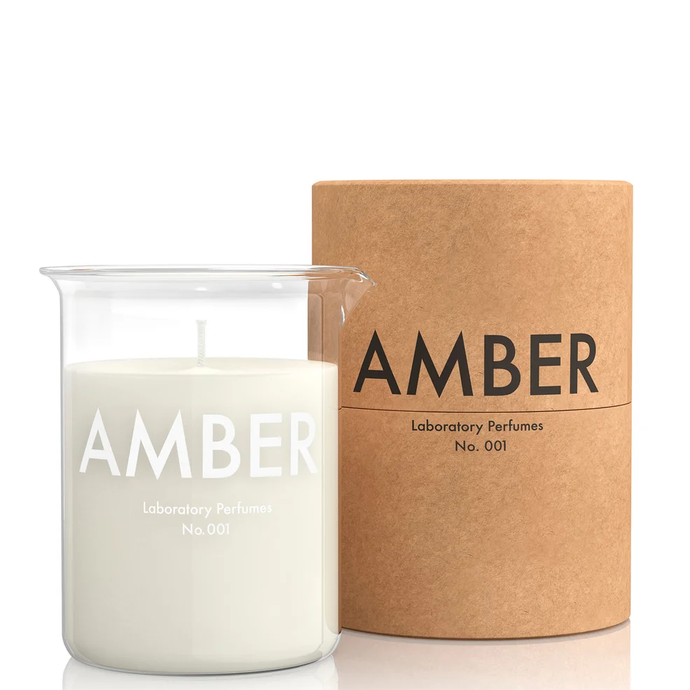 Laboratory Perfumes Amber Candle 200g Image 1