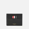 Thom Browne Unisex Card Holder with Note Compartment - Black - Image 1