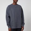 Acne Studios Men's Logo Print Sweatshirt - Slate Grey - Image 1