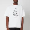 Acne Studios Men's Printed T-Shirt - Optic White - Image 1