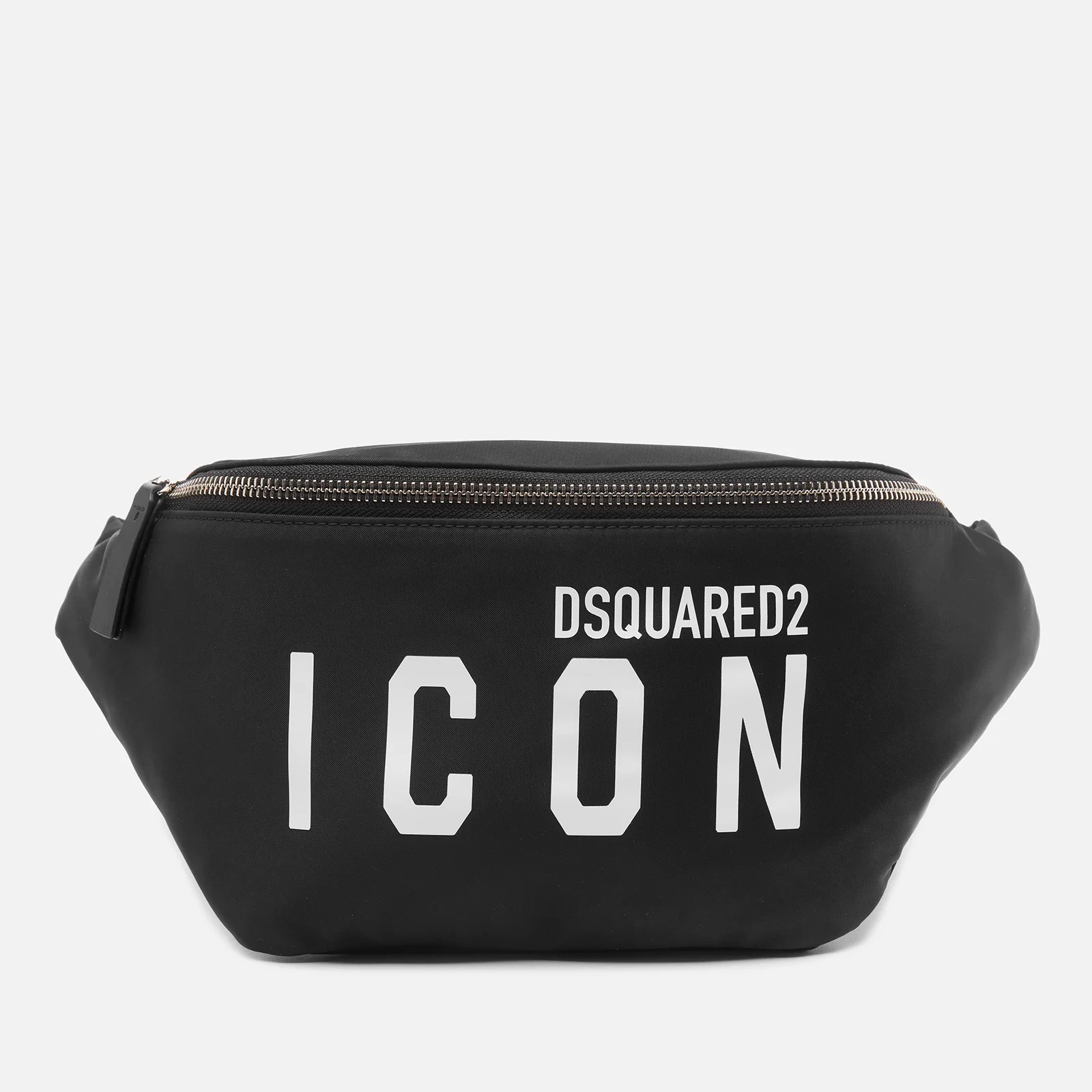 Dsquared2 Men's D2 Icon Nylon Belt Bag - Black Image 1