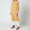 Marant Etoile Women's Fontia Long Shirt Jacket - Yellow - Image 1