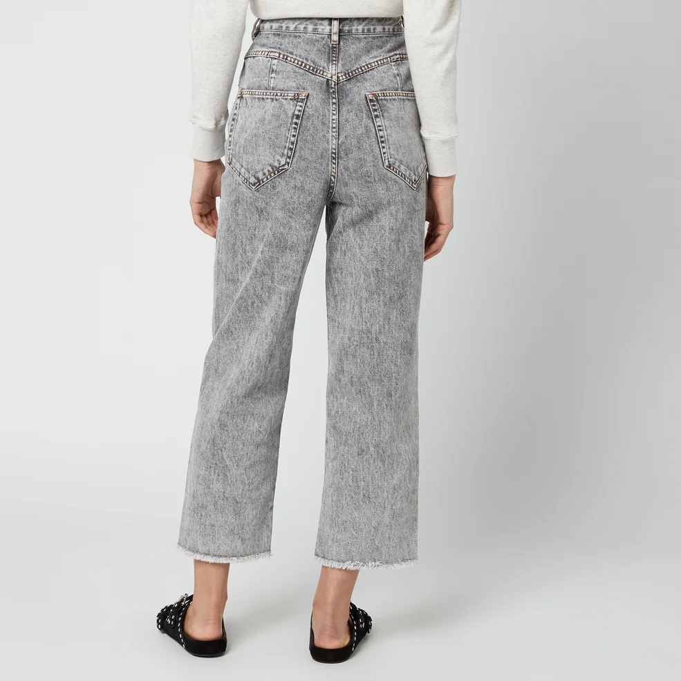 Marant Etoile Women's Laliskasr Jeans - Grey Image 1