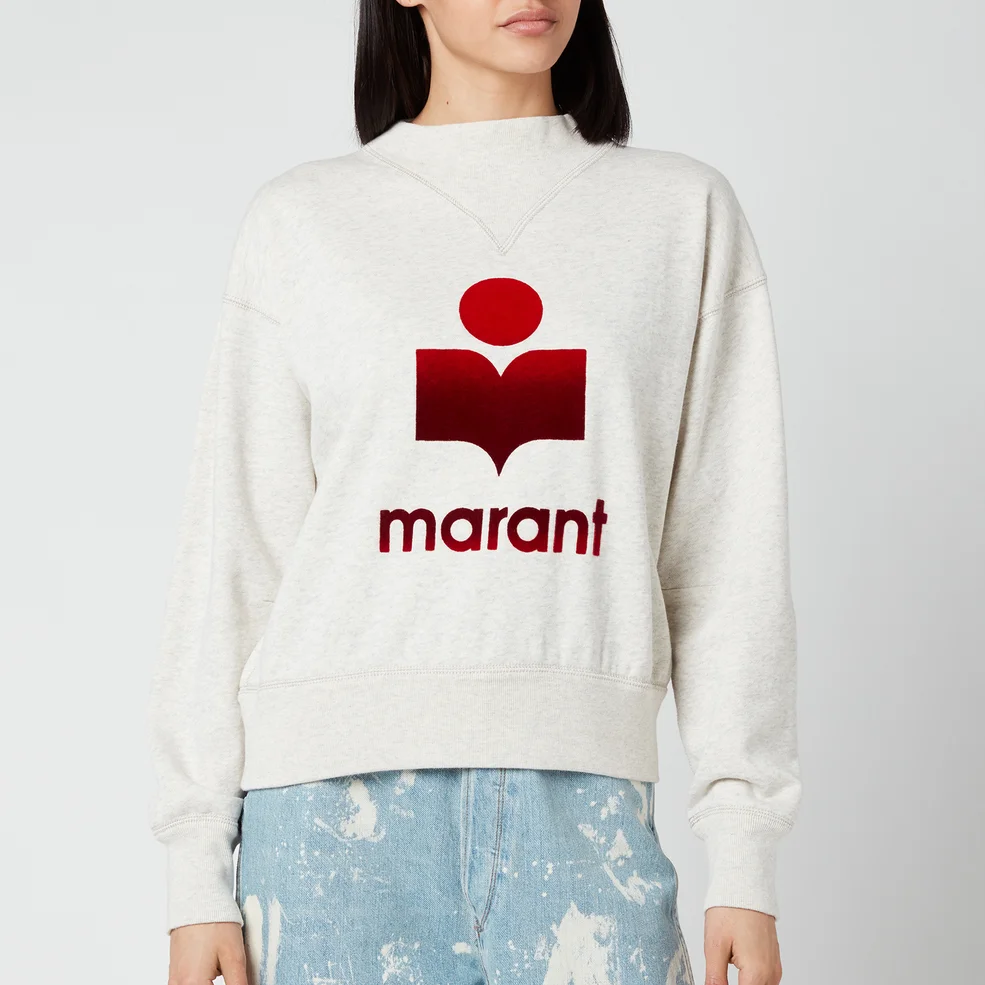 Marant Etoile Women's Moby Sweatshirt - Ecru Image 1