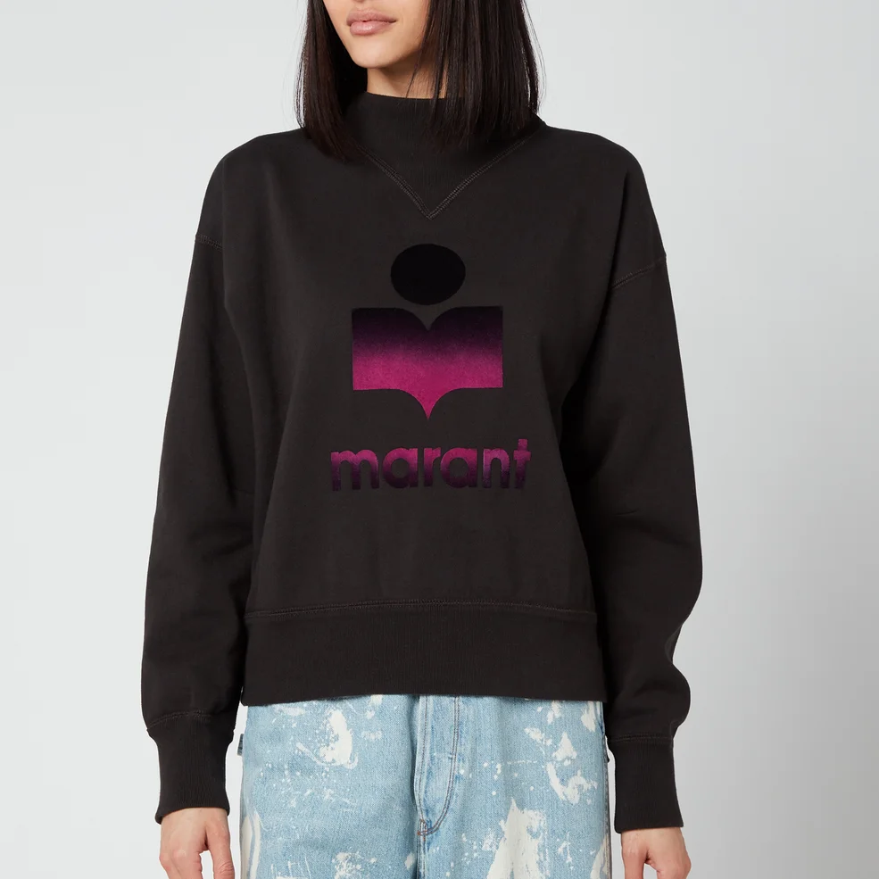 Marant Etoile Women's Moby Sweatshirt - Faded Black Image 1