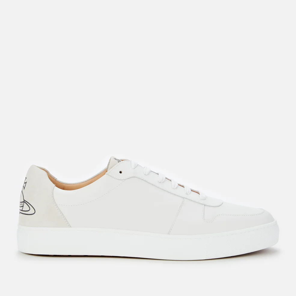 Vivienne Westwood Men's Apollo Leather Cupsole Trainers - White Image 1