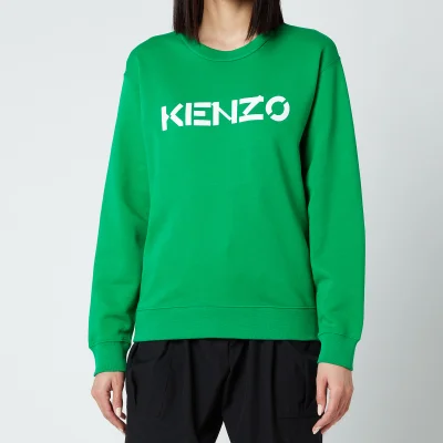 KENZO Women's Logo Classic Sweatshirt - Green