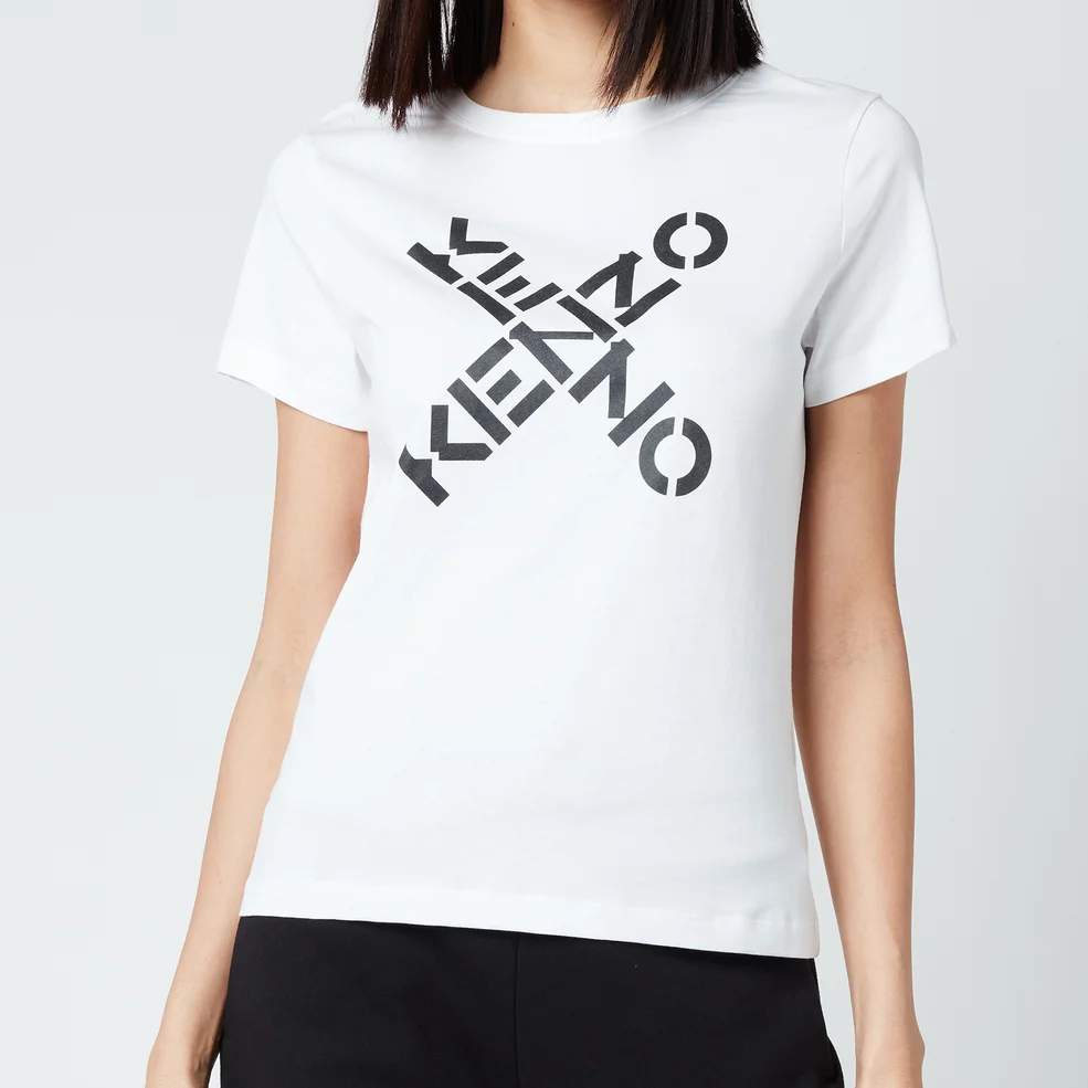KENZO Women's Sport Classic T-Shirt - White Image 1