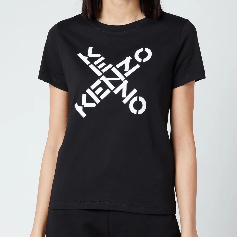 KENZO Women's Sport Classic T-Shirt - Black Image 1