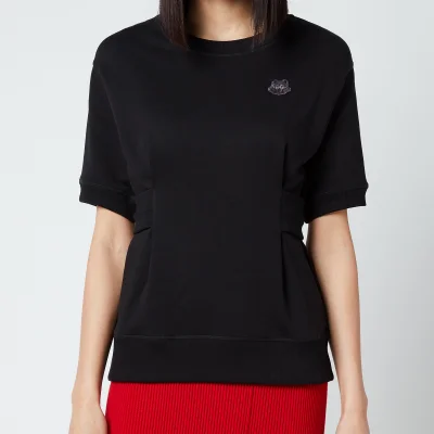 KENZO Women's Waisted Sweatshirt - Black -