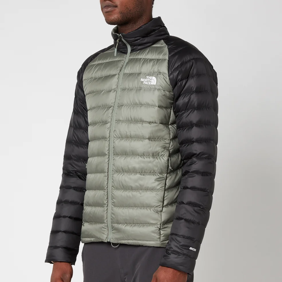 The North Face Men's Trevail Jacket - Agave Green/TNF Black Image 1