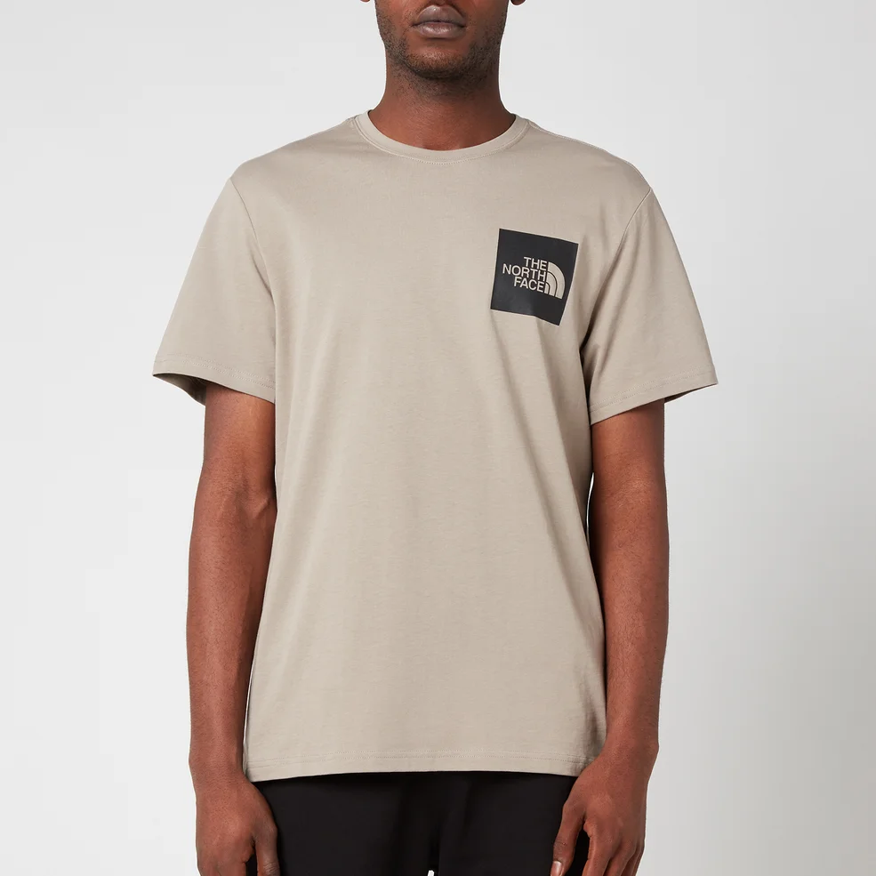 The North Face Men's Fine Short Sleeve T-Shirt - Mineral Grey Image 1
