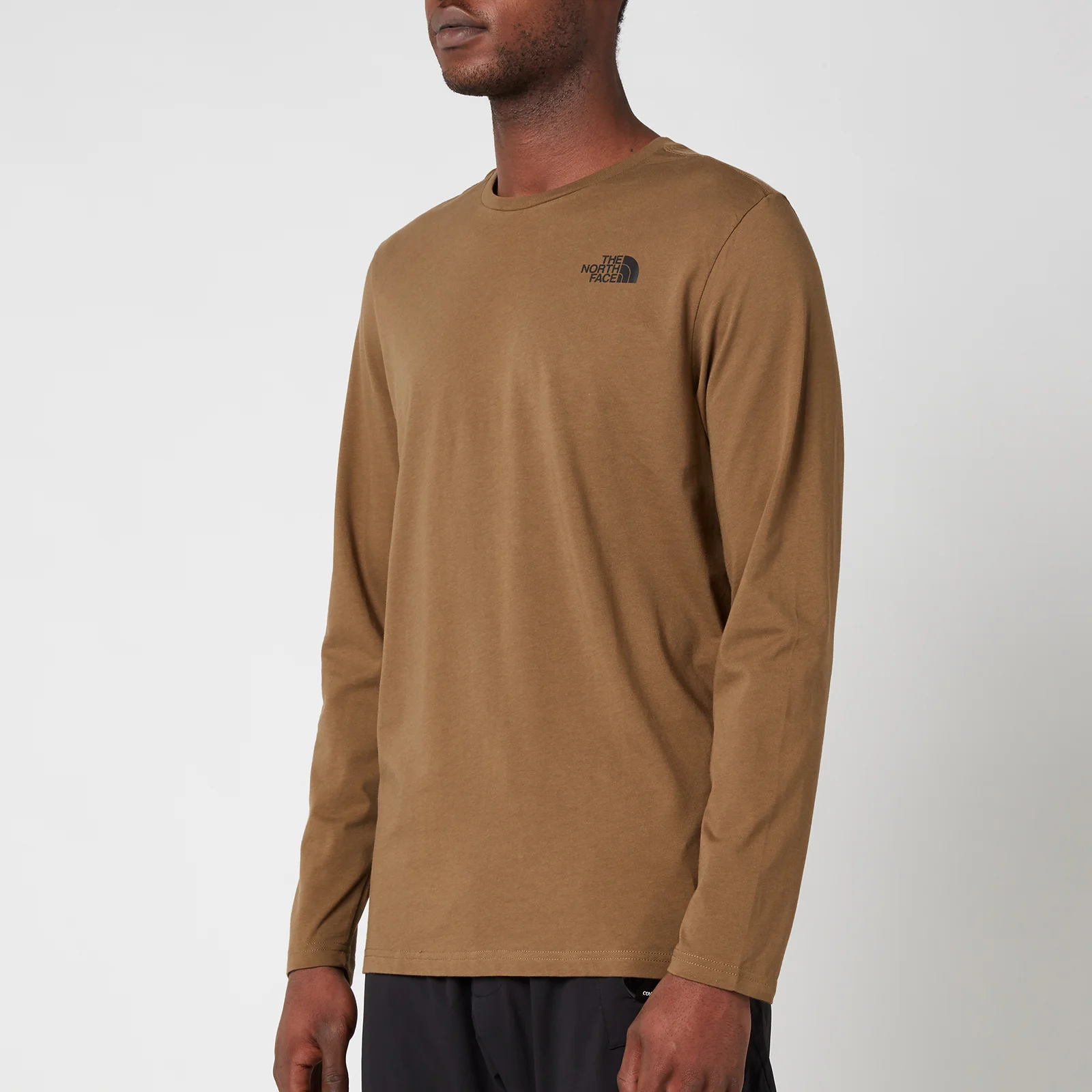 The North Face Men's Easy Long Sleeve T-Shirt - Military Olive Image 1