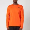 The North Face Men's Redbox Long Sleeve T-Shirt - Flame - Image 1
