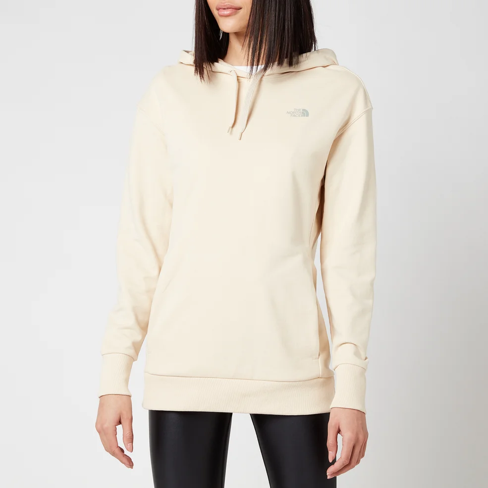 The North Face Women's P.U.D Logo Hoodie - Bleached Sand Image 1