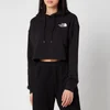 The North Face Women's Trend Cropped Drop Hoodie - TNF Black - Image 1