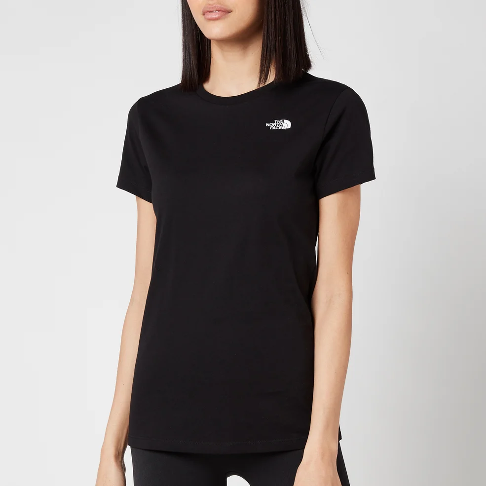 The North Face Women's Simple Dome Short Sleeve T-Shirt - TNF Black Image 1