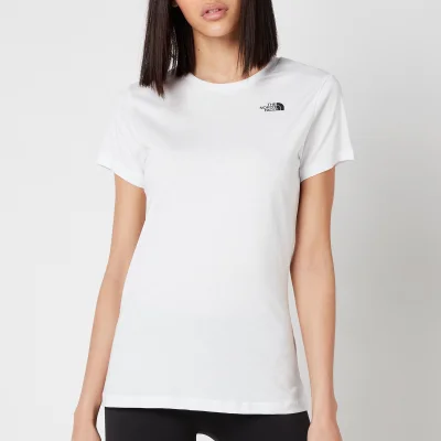 The North Face Women's Simple Dome Short Sleeve T-Shirt - TNF White