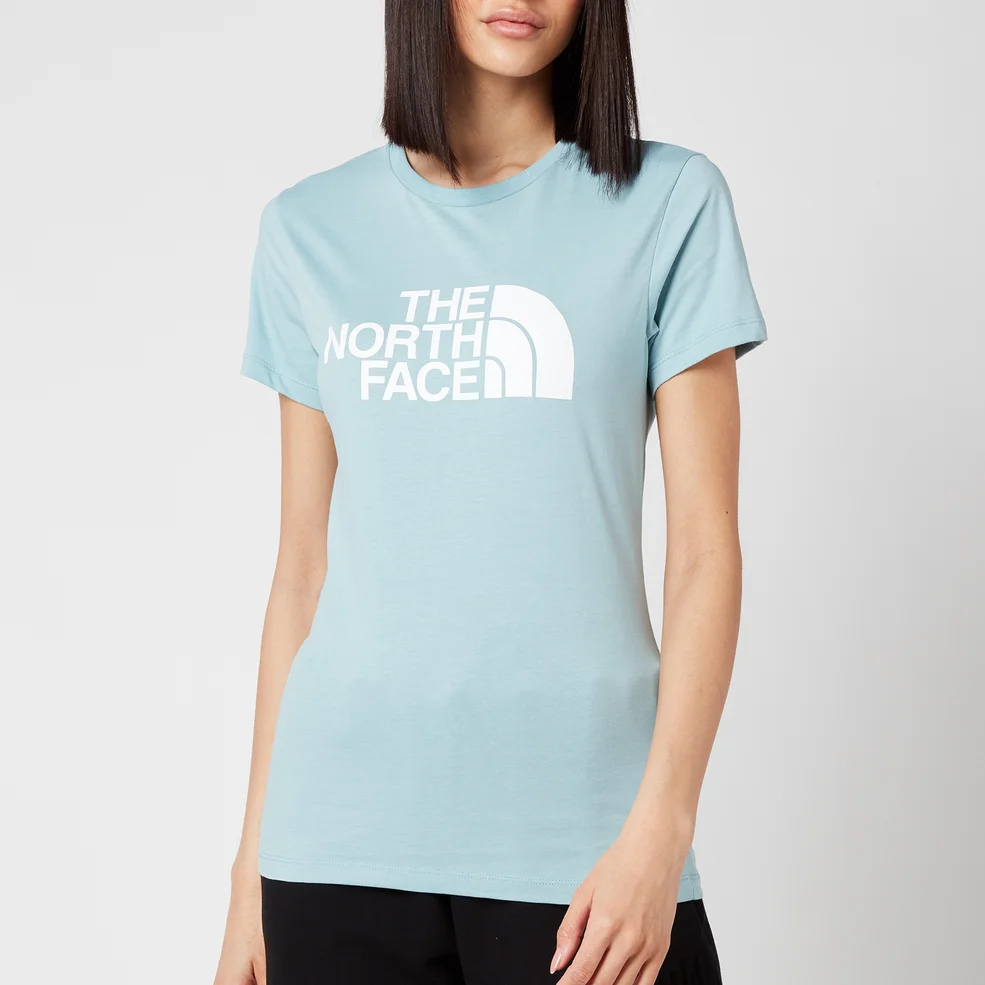 The North Face Women's Easy Short Sleeve T-Shirt - Tourmaline Blue Image 1