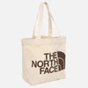 The North Face Basic Cotton Tote Bag - White/Brown - Image 1