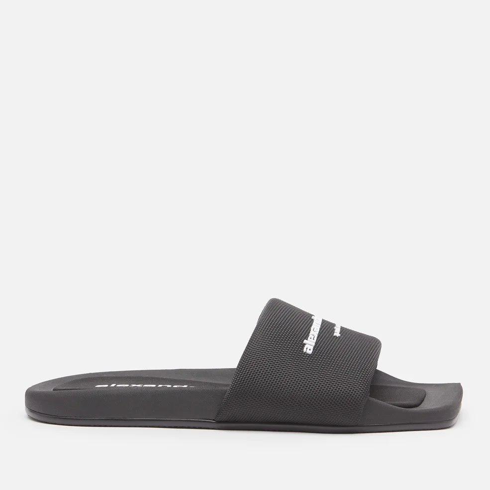 Alexander Wang Women's Nylon Pool Slide Sandals - Black Image 1