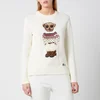 Polo Ralph Lauren Women's Faireisle Bear Sweatshirt - Cream Multi - Image 1