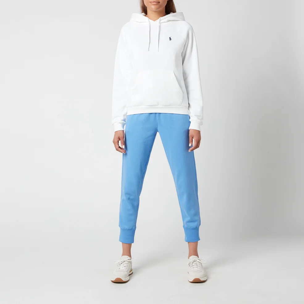 Polo Ralph Lauren Women's Long Sleeve Knitted Hoodie - White Image 1