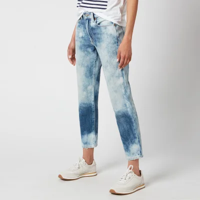 Polo Ralph Lauren Women's Avery Boyfriend Denim Jeans - Bleached Indigo