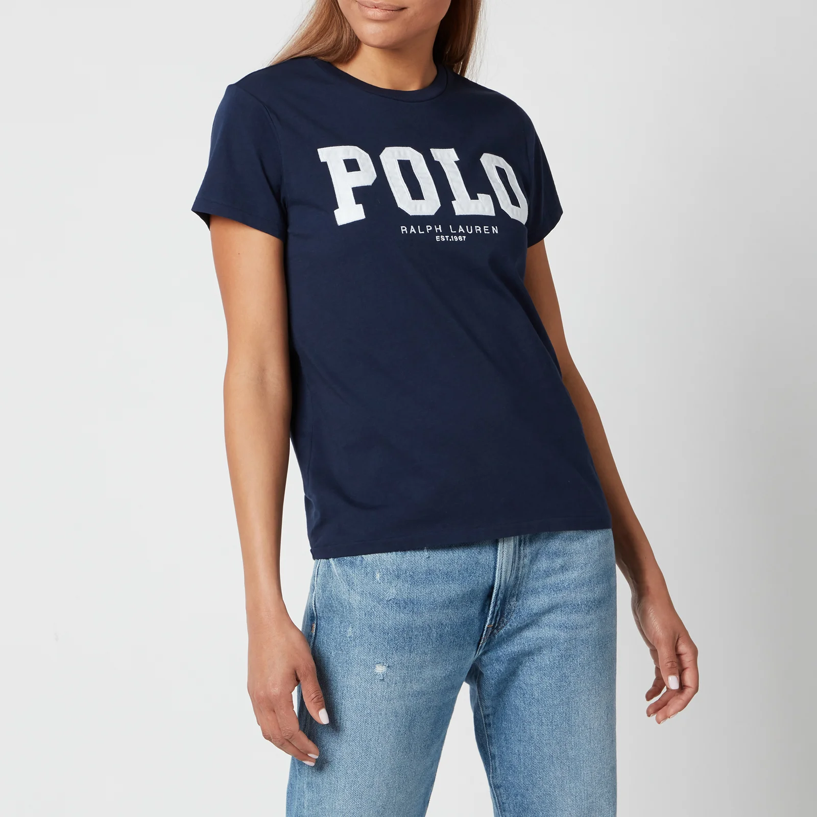 Polo Ralph Lauren Women's Polo Logo T-Shirt - Cruise Navy Image 1
