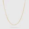 Tom Wood Men's Square Chain Gold - Sterling Silver/Gold - Image 1
