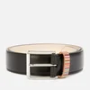 PS Paul Smith Men's Stripe Keeper Belt - Black - Image 1