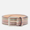 Paul Smith Men's Wide Stripe Belt - Multicolour - Image 1