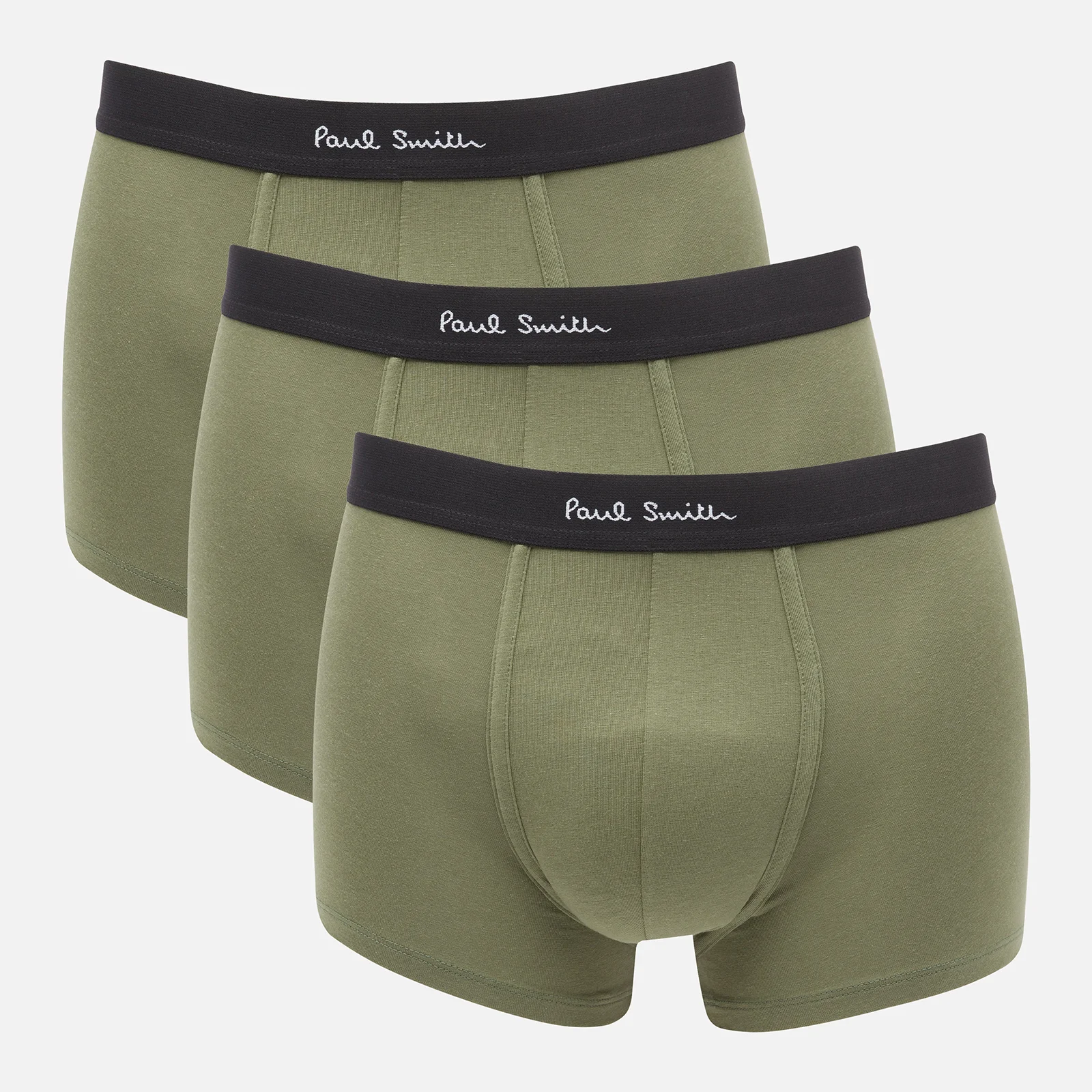 PS Paul Smith Men's 3-Pack Trunks - Khaki Image 1