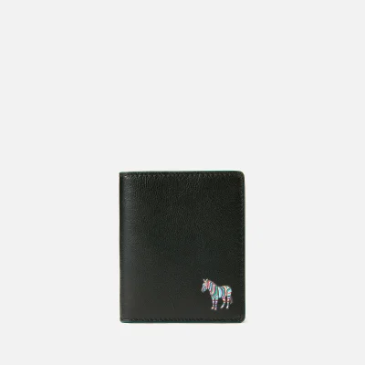 PS Paul Smith Men's Zebra Logo Slim Card Holder - Black