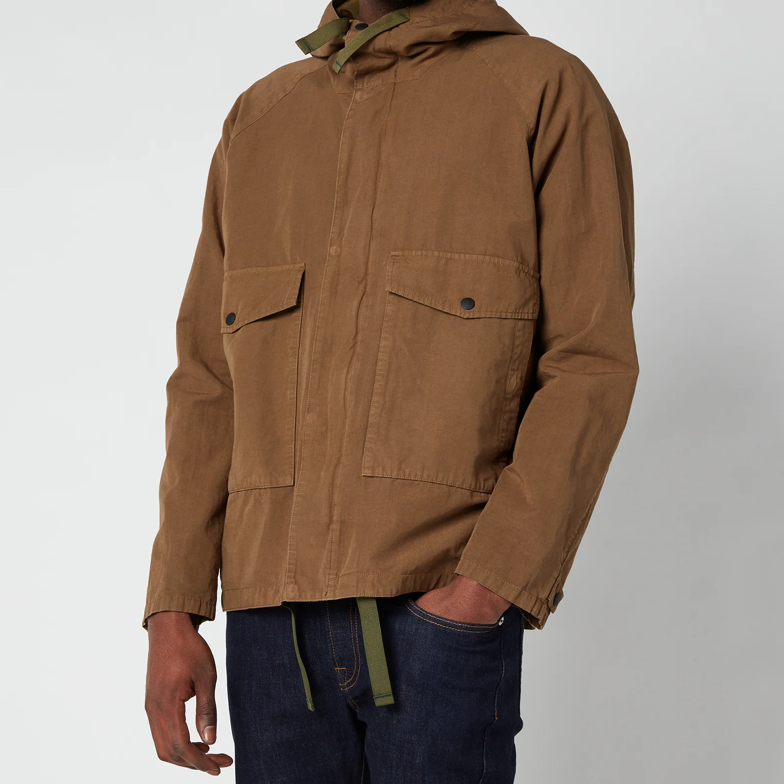 PS Paul Smith Men's Hooded Jacket - Tan Image 1
