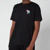 PS Paul Smith Men's Regular Fit Gradient Zebra Logo T-Shirt - Black - Image 1