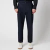 Officine Générale Men's Hugo Straight Fit Trousers - Dark Navy - Image 1