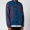 Missoni Men's Patchwork Anorak Jacket - Purple/Blue - Image 1