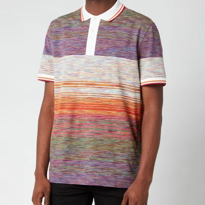 Missoni Men's Stripe Polo Shirt - Multi
