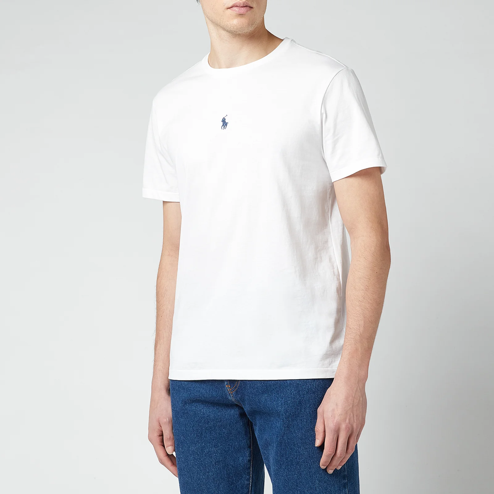 Polo Ralph Lauren Men's Custom Slim Fit T-Shirt - White Image 1