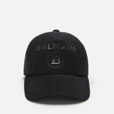 Balmain Men's Cotton Cap - Black