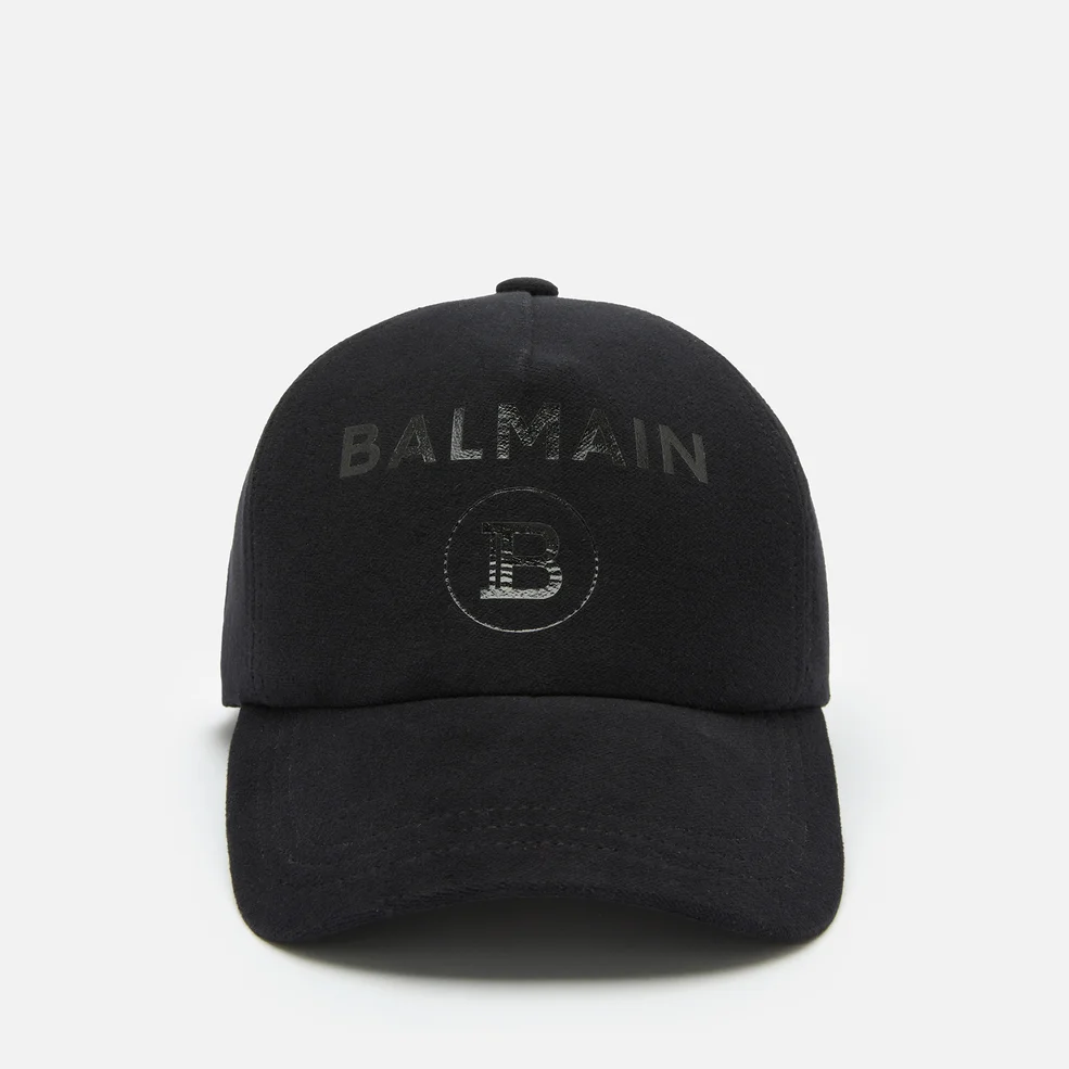 Balmain Men's Cotton Cap - Black Image 1
