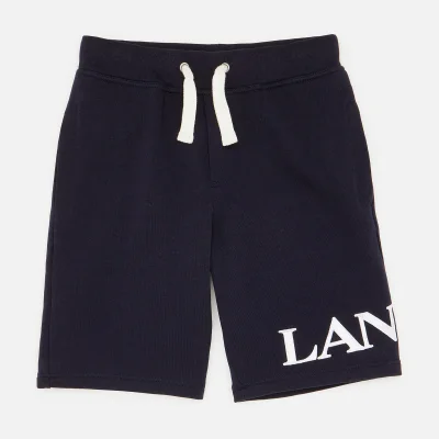 Lanvin Boys' Logo Shorts - Navy